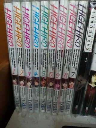 Tomos manga higehiro 1-9