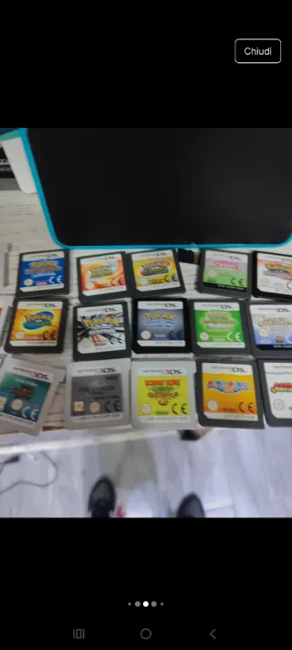 Nintendo New 2DS XL Blu +22 games