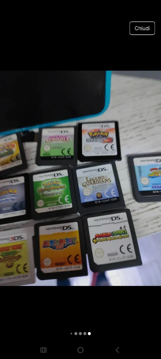 Nintendo New 2DS XL Blu +22 games