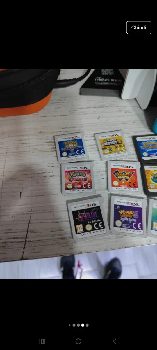 Nintendo New 2DS XL Blu +22 games