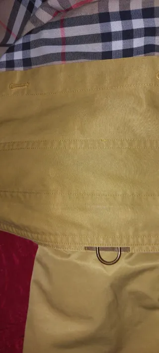 Trench Burberrys Uomo Vintage Giallo