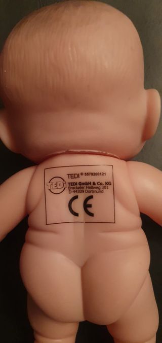 Muñeco bebé Tedi 17 cm