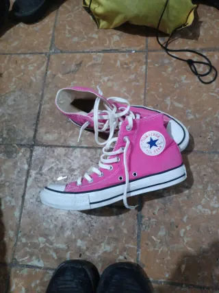 Converse rosas altas