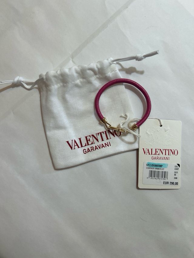 Valentino Garavani – Bracciale in pelle nuovo