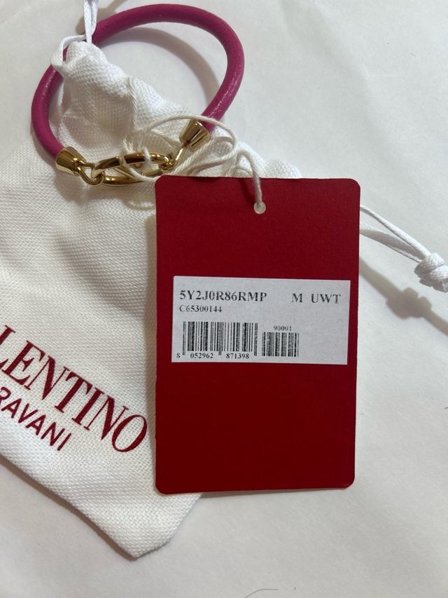 Valentino Garavani – Bracciale in pelle nuovo