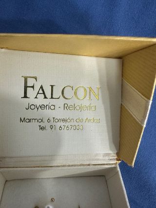 Conjunto Pendientes y Collar Falcon Perlas