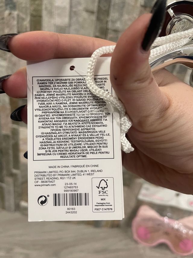 Set skincare primark 