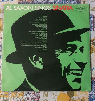 Al Saxon Sings Sinatra LP