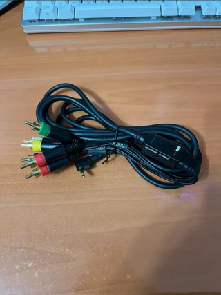 Cable para ver Psp en TV conexion AV y componentes