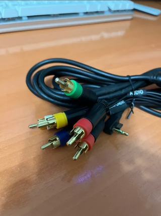 Cable para ver Psp en TV conexion AV y componentes