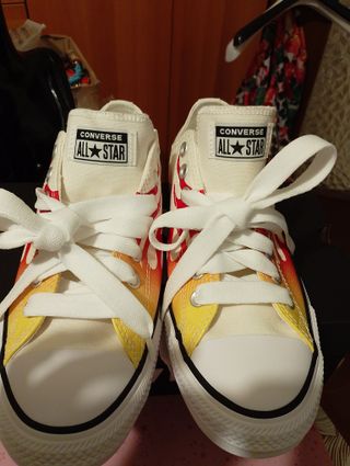 Converse All Star Scarpe con Fiamme