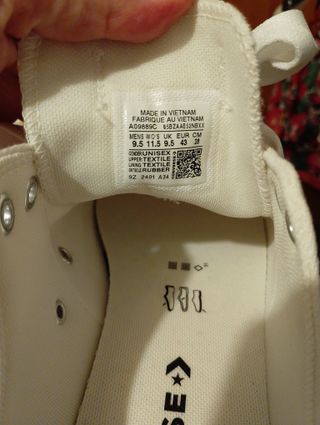 Converse All Star Scarpe con Fiamme