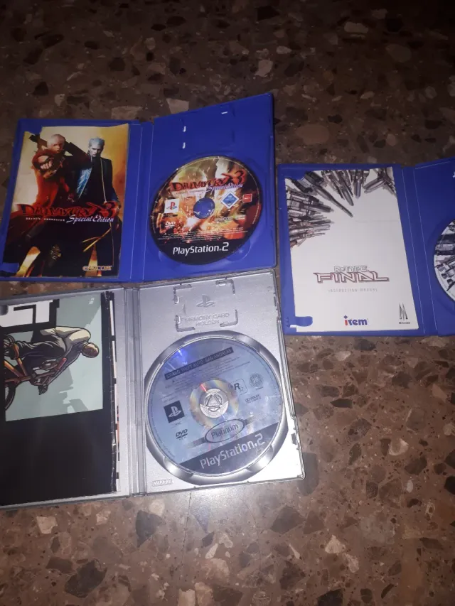 Lote 4 Juegos PS2: GTA, Ace Combat, R-Type, DmC