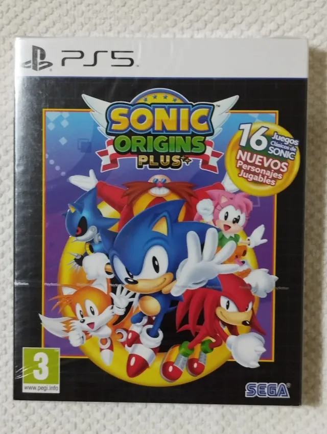 Pack SONIC PRECINTADOS - PS5🇪🇸