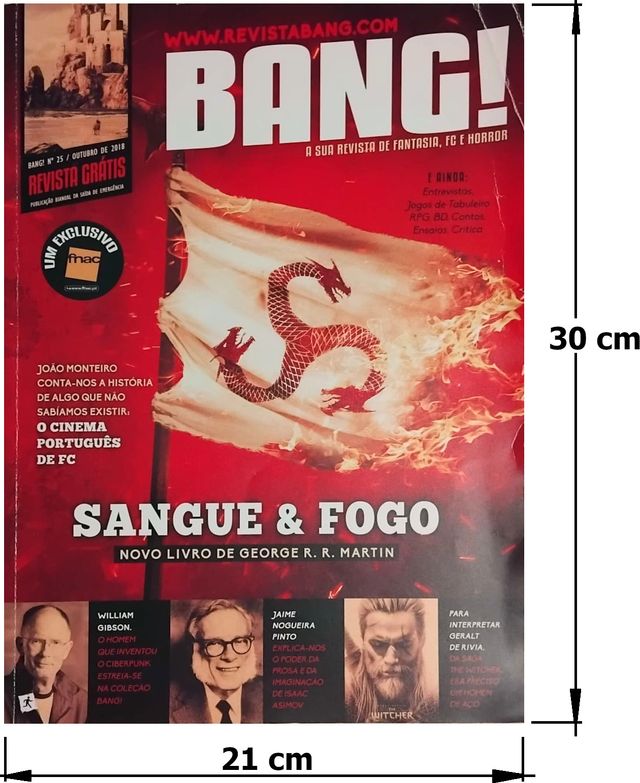 Revista BANG, edição 25, Outubro de 2018