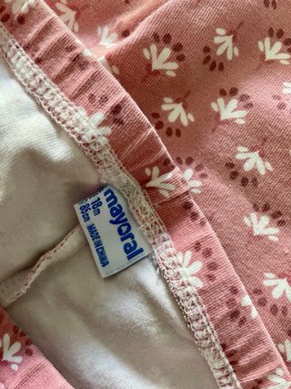 Leggings bambina fantasia floreale