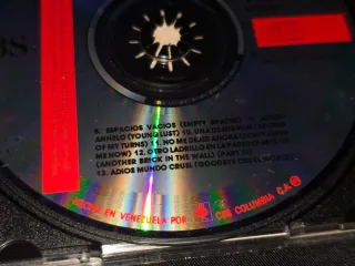 Pink Floyd The Wall - la pared 2 CD Venezuela rare