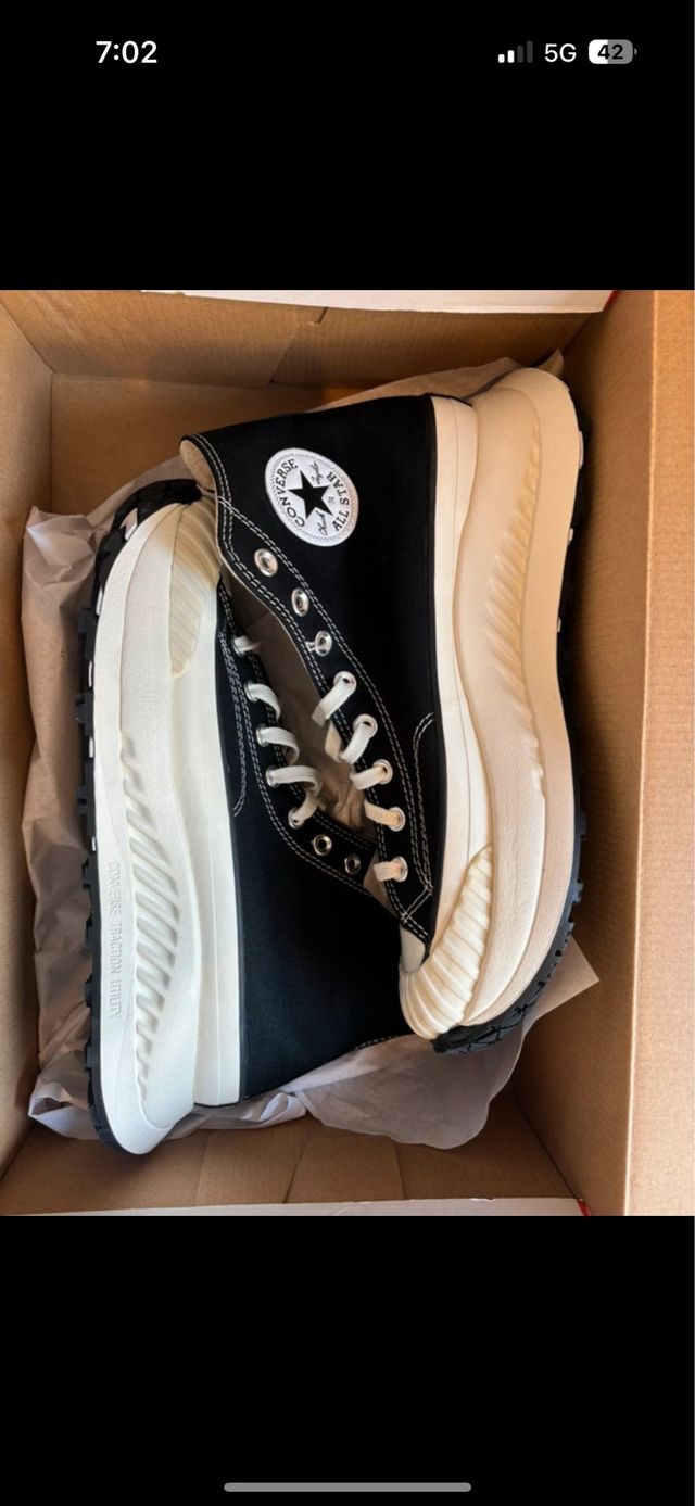Converse Chuck Taylor Botas Negras Blancas