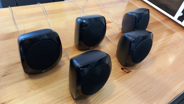 Home Cinema LG DVD Negro