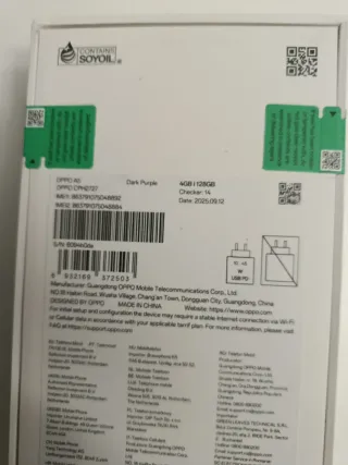 OPPO A5 Precintado, sin abrir la caja.