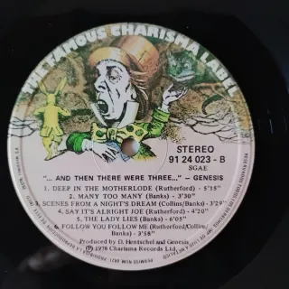 Vinilo Genesis And Then There Were Three...