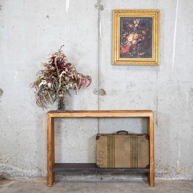 MUEBLE RECIBIDOR INDUSTRIAL A MEDIDA