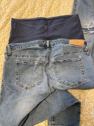 Jeans premaman H&M Skinny Ankle High Rib