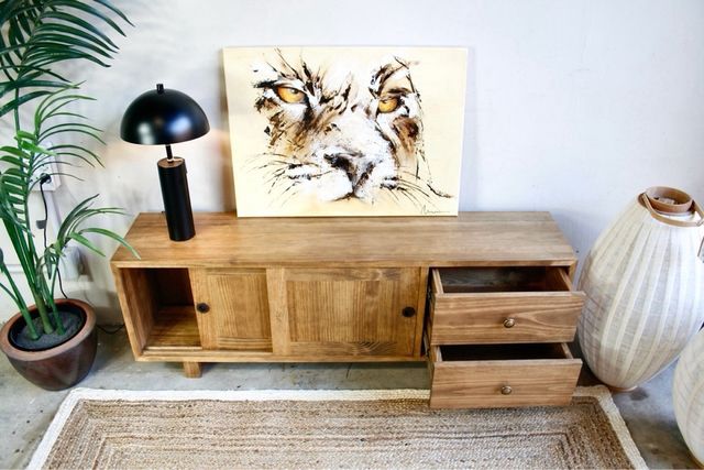 MUEBLE TV PUERTAS CORREDERAS A MEDIDA