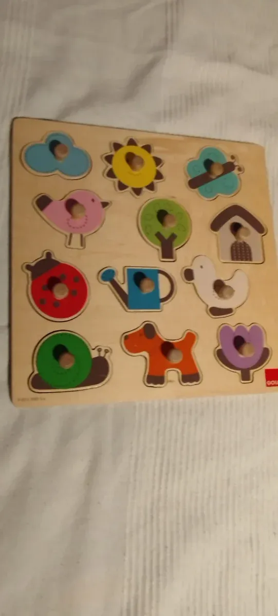 Puzzle de madera educativo