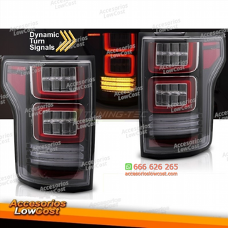FAROS TRASEROS LED ROJO FORD F150 MK13 14-20