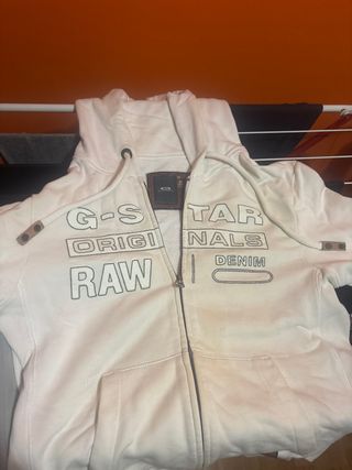 Sudadera G-Star RAW Blanca