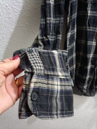 Camisa Zara cuadros hombre