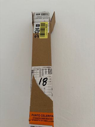 Estor enrollable opaco Blanco Roto 97x170cm