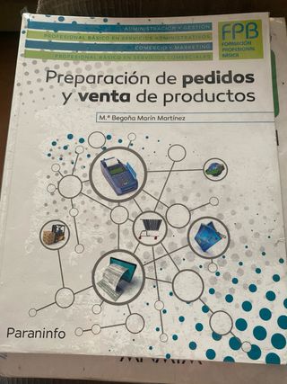 Preparación de pedidos y venta de productos.