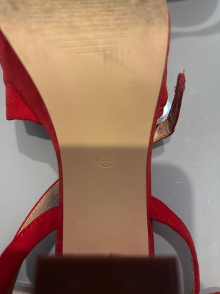 Decolleté Obsoel Velluto Rosso