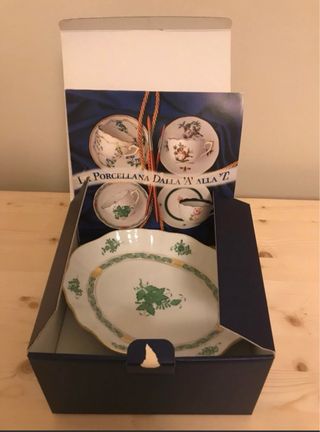 Vassoio in porcellana Herend