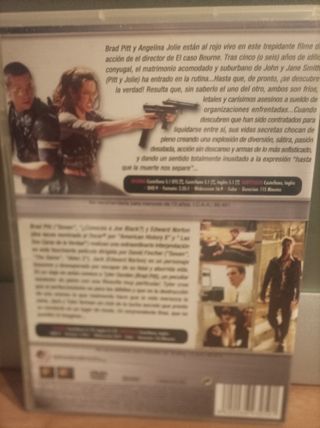 Lote 2 Películas DVD: Sr. y Sra. Smith + El Club d