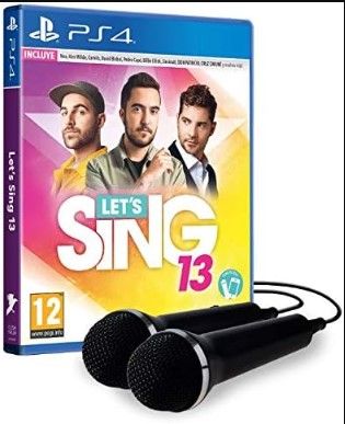 PS4 Let's Sing 13 + 2 Micrófonos