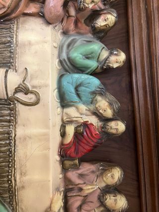 Retablo Última Cena Madera