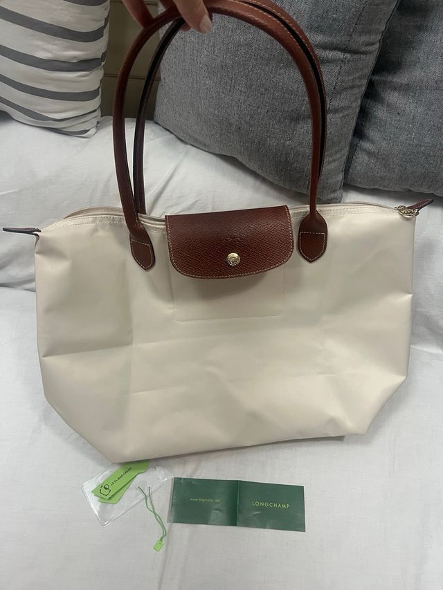 Borsa Longchamp Beige