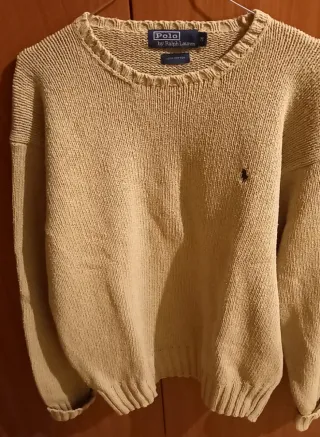 Jersey Polo Ralph Lauren Beige Talla M.