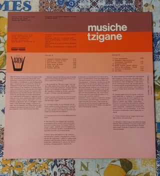 Musiche Tzigane LP - Arion