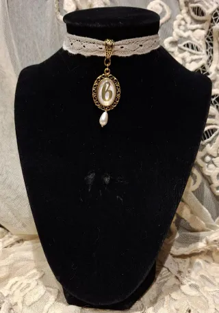 Colgante Camafeo Inicial Fallera