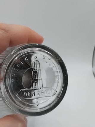 Dispensador Açúcar Vintage Vidro e Metal