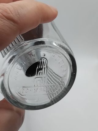 Dispensador Açúcar Vintage Vidro e Metal