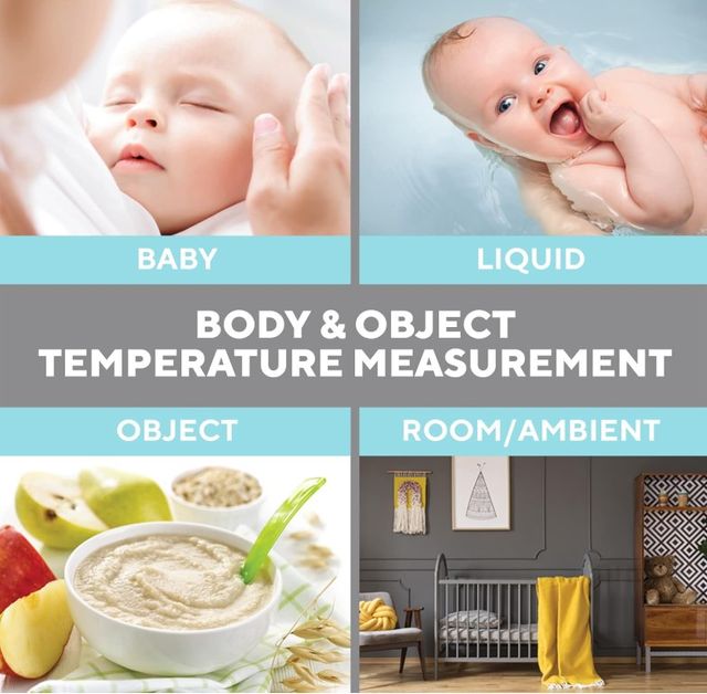 HoMedics Termómetro de fiebre digital infrarrojo