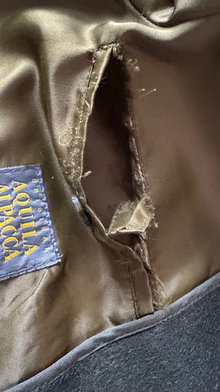 Abrigo Loden Verde Talla XXL