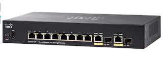 Switch Cisco SG350-10P 10 Puertos PoE Gestionado