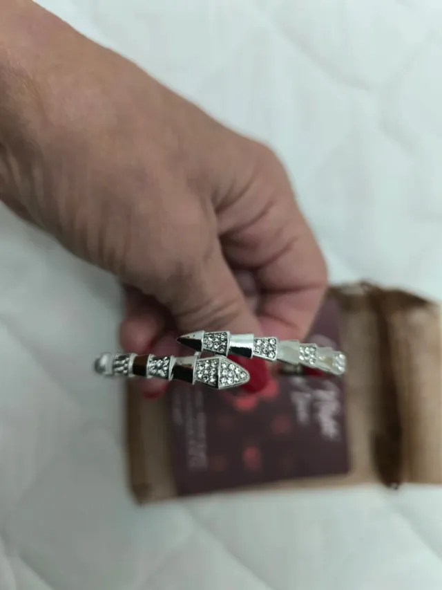 Pulsera Serpiente con Strass