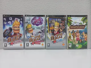 Lote 4 Juegos PSP
